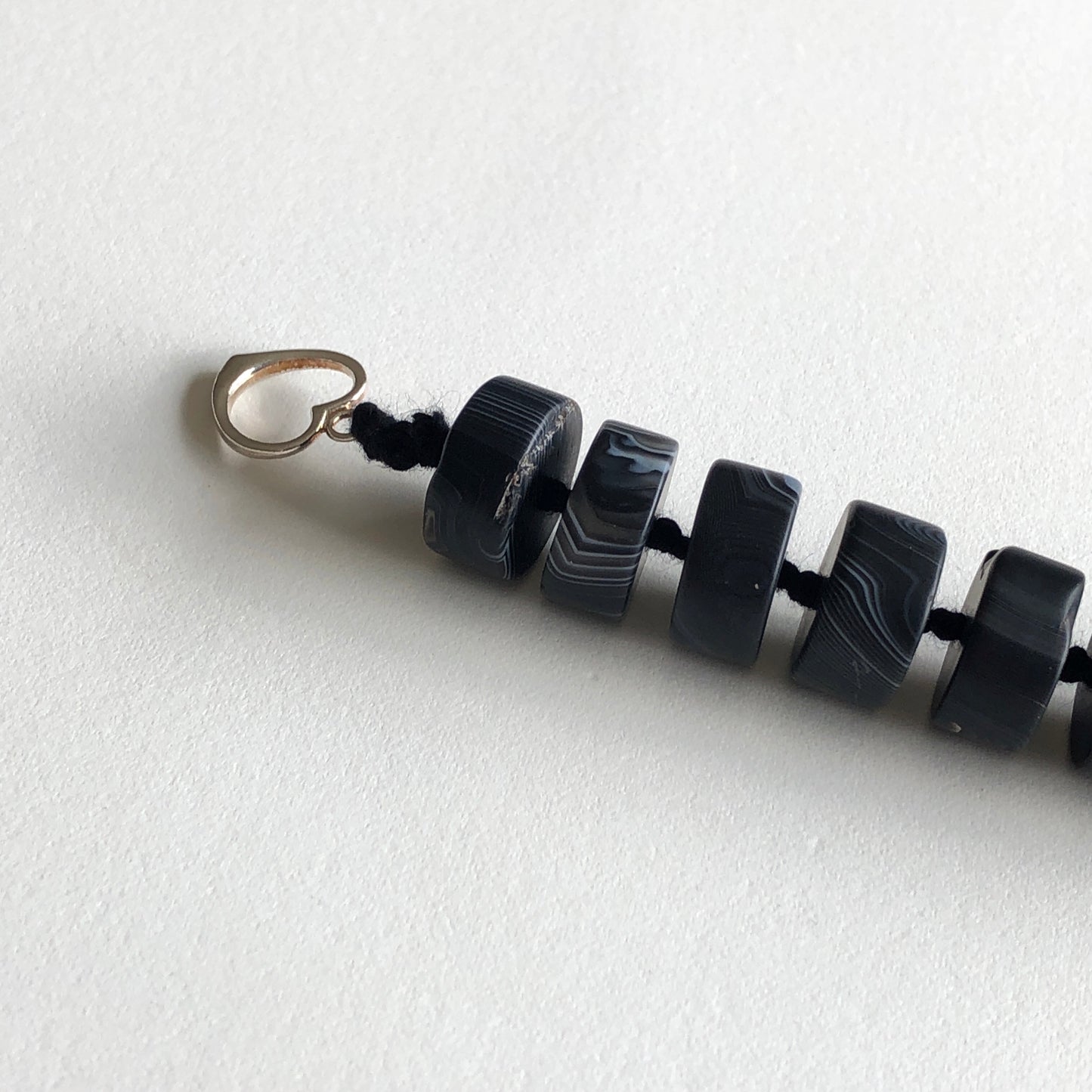 Matt Agate Tyre Bracelet