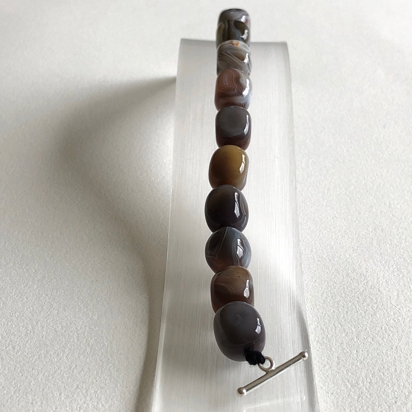 Botswana Agate Nugget Bracelet