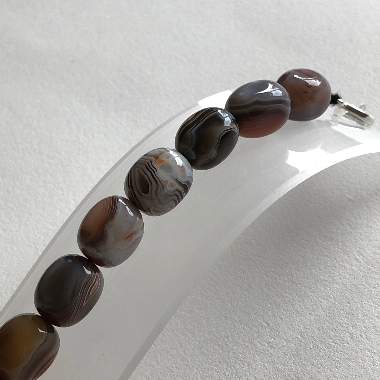 Botswana Agate Nugget Bracelet