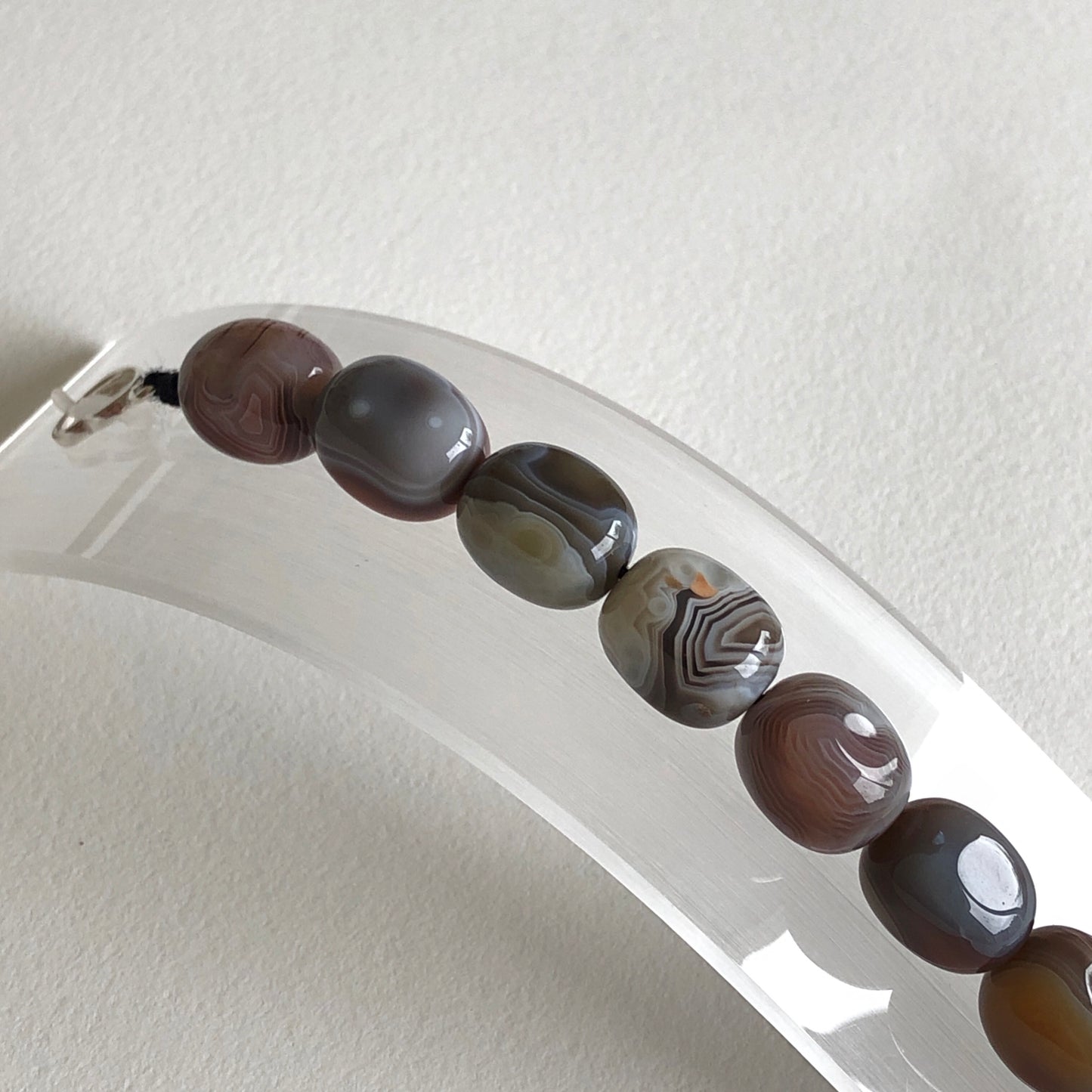 Botswana Agate Nugget Bracelet