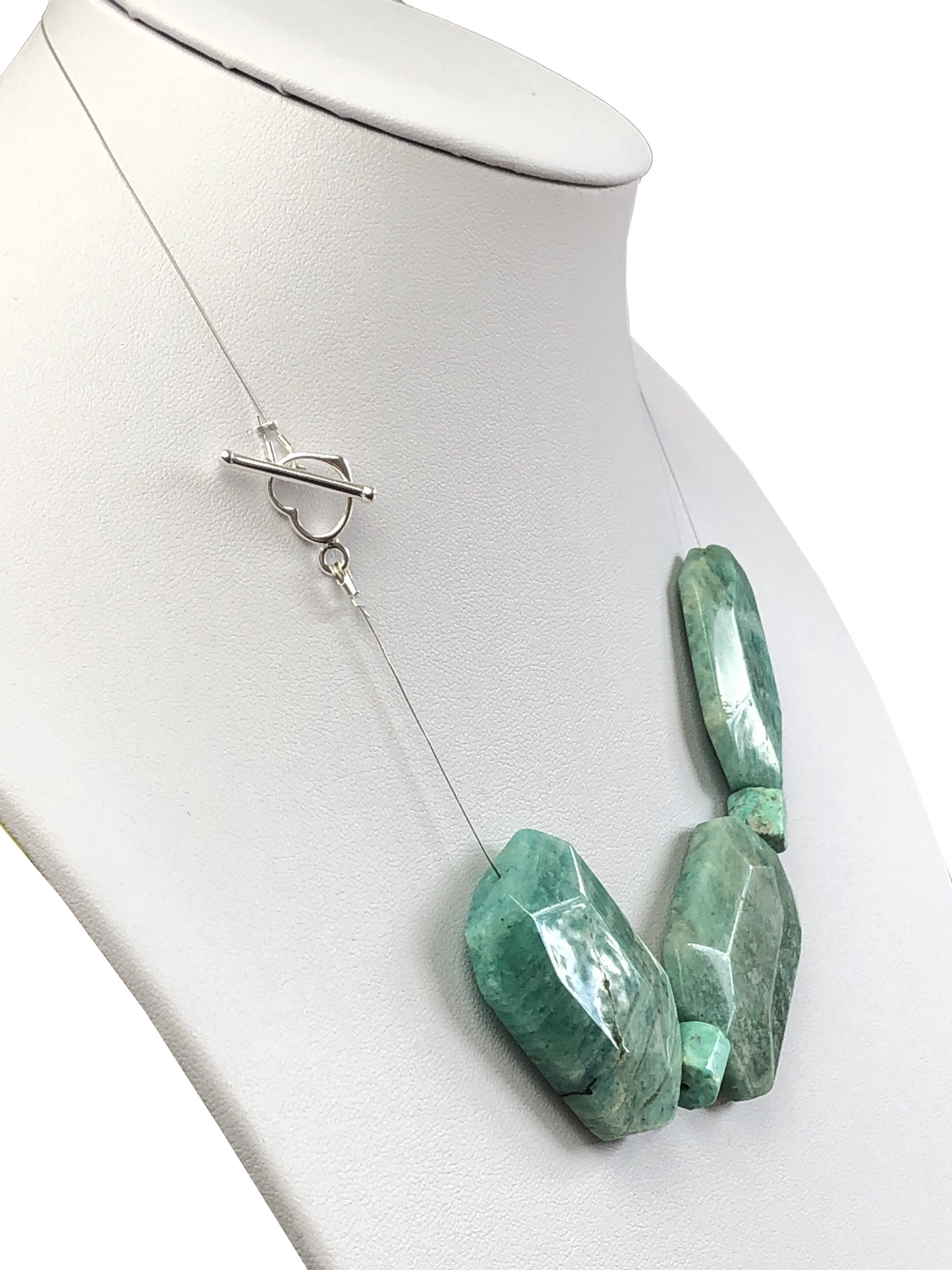 Amazonite Pillow Necklace