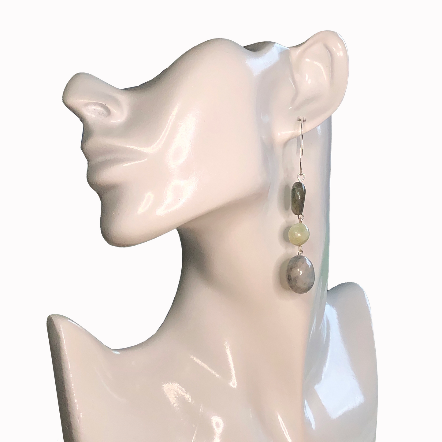 Boulder Trio Earrings