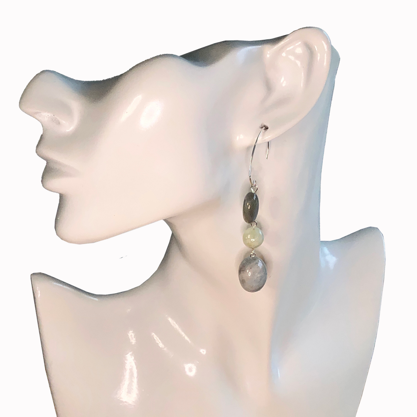 Boulder Trio Earrings