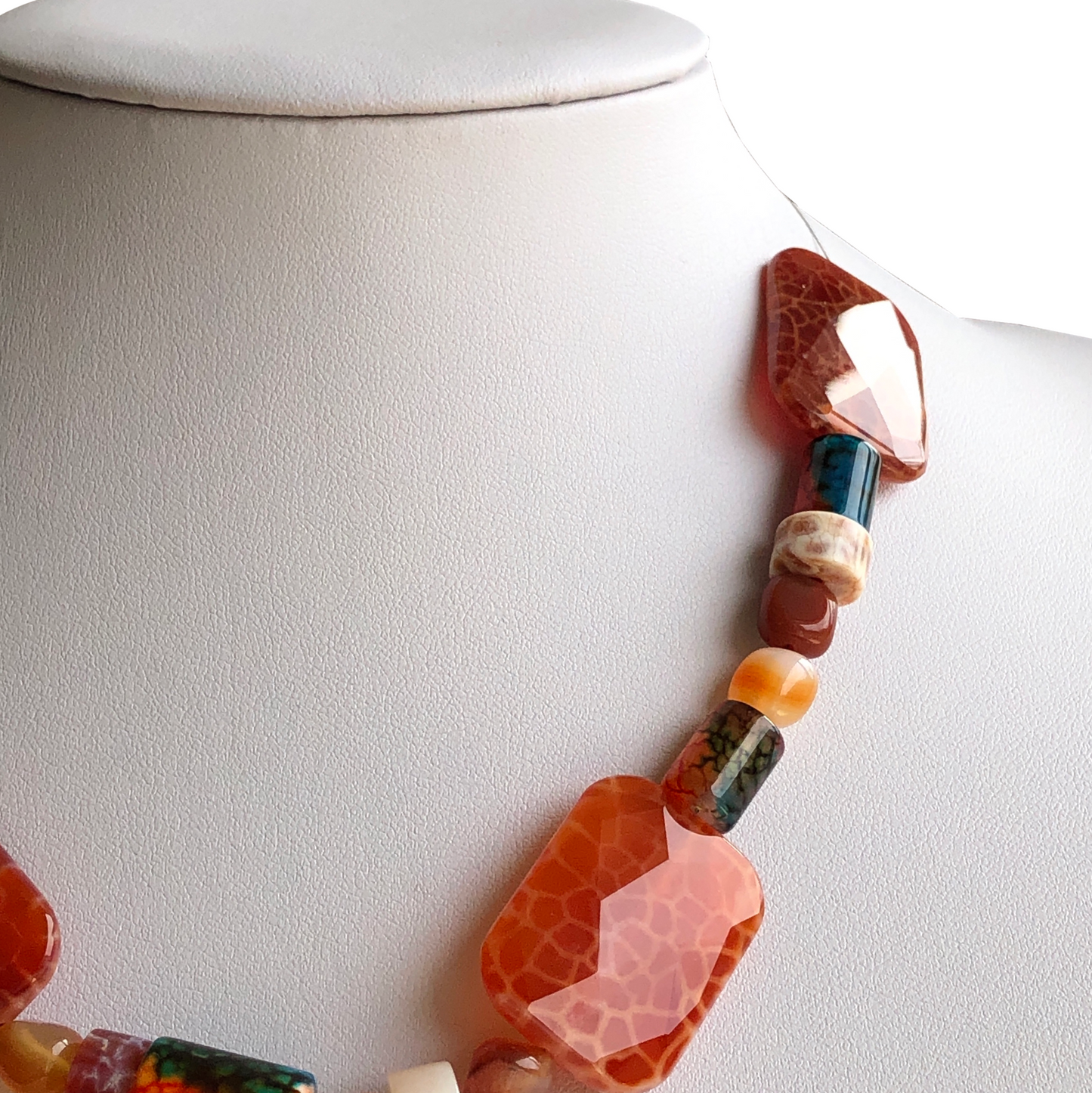 Fire Crackle Necklace