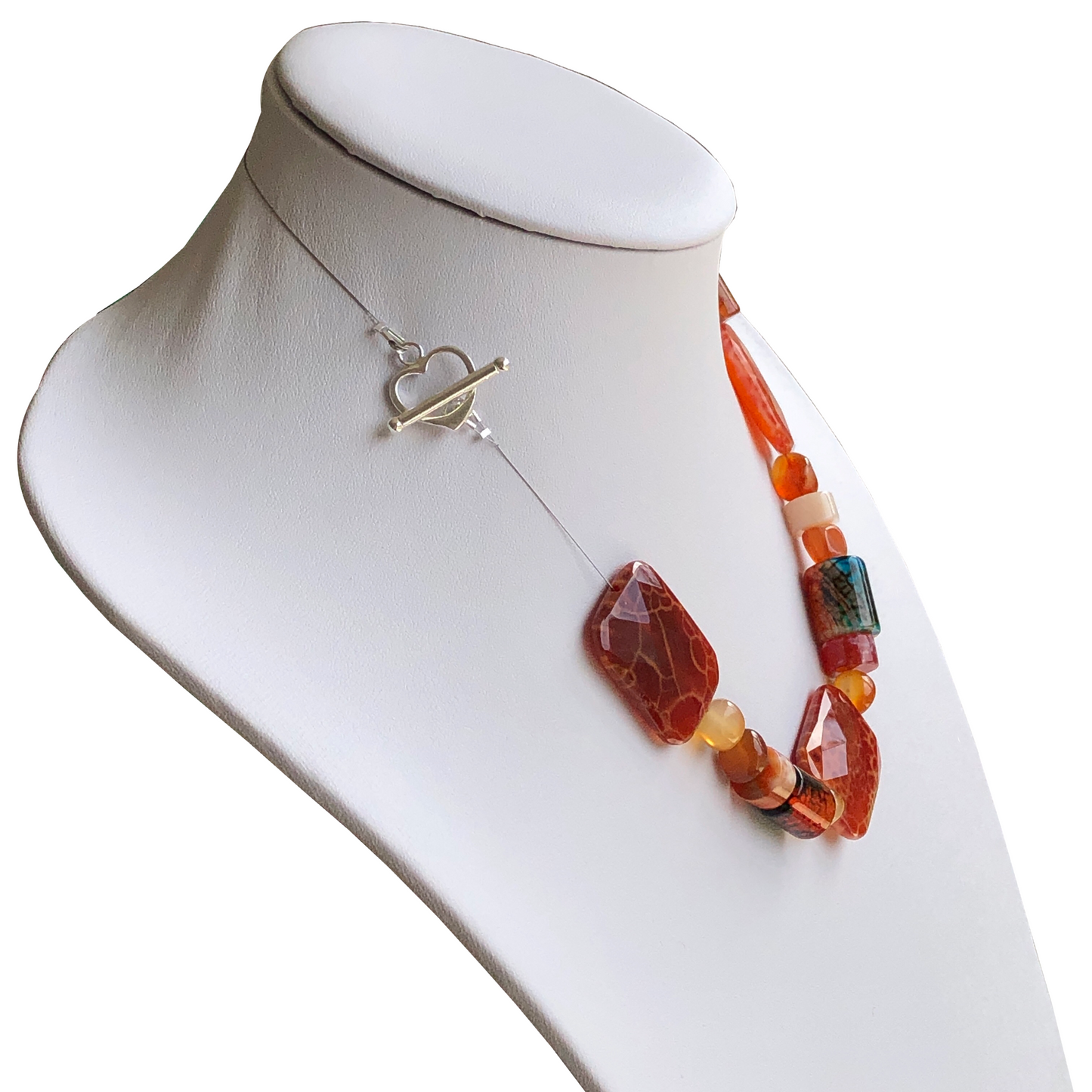 Fire Crackle Necklace