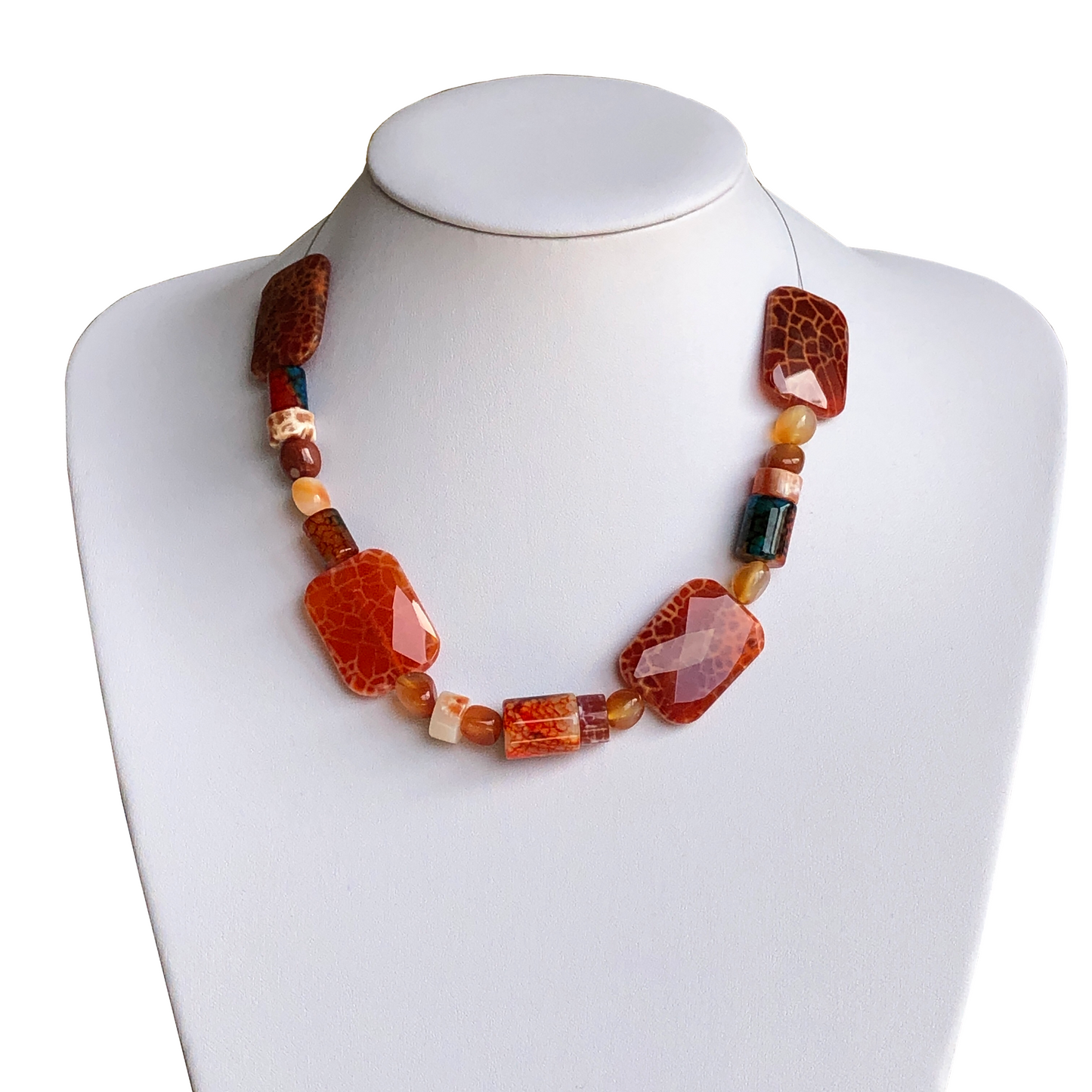 Fire Crackle Necklace