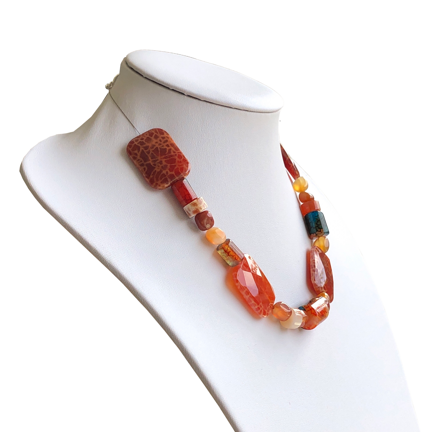 Fire Crackle Necklace