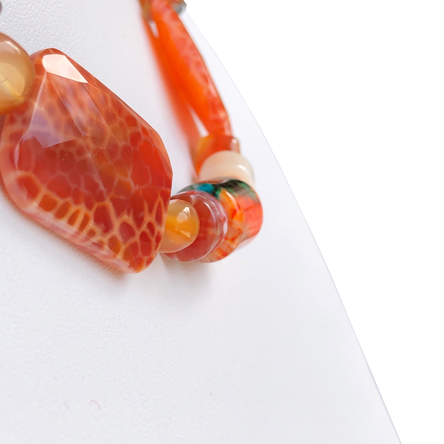 Fire Crackle Necklace