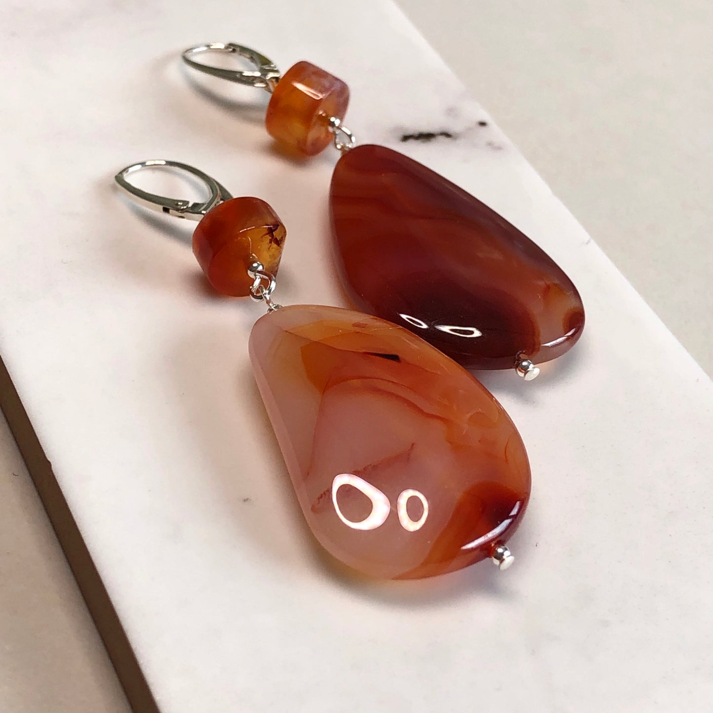 Fire Drop Earrings 1