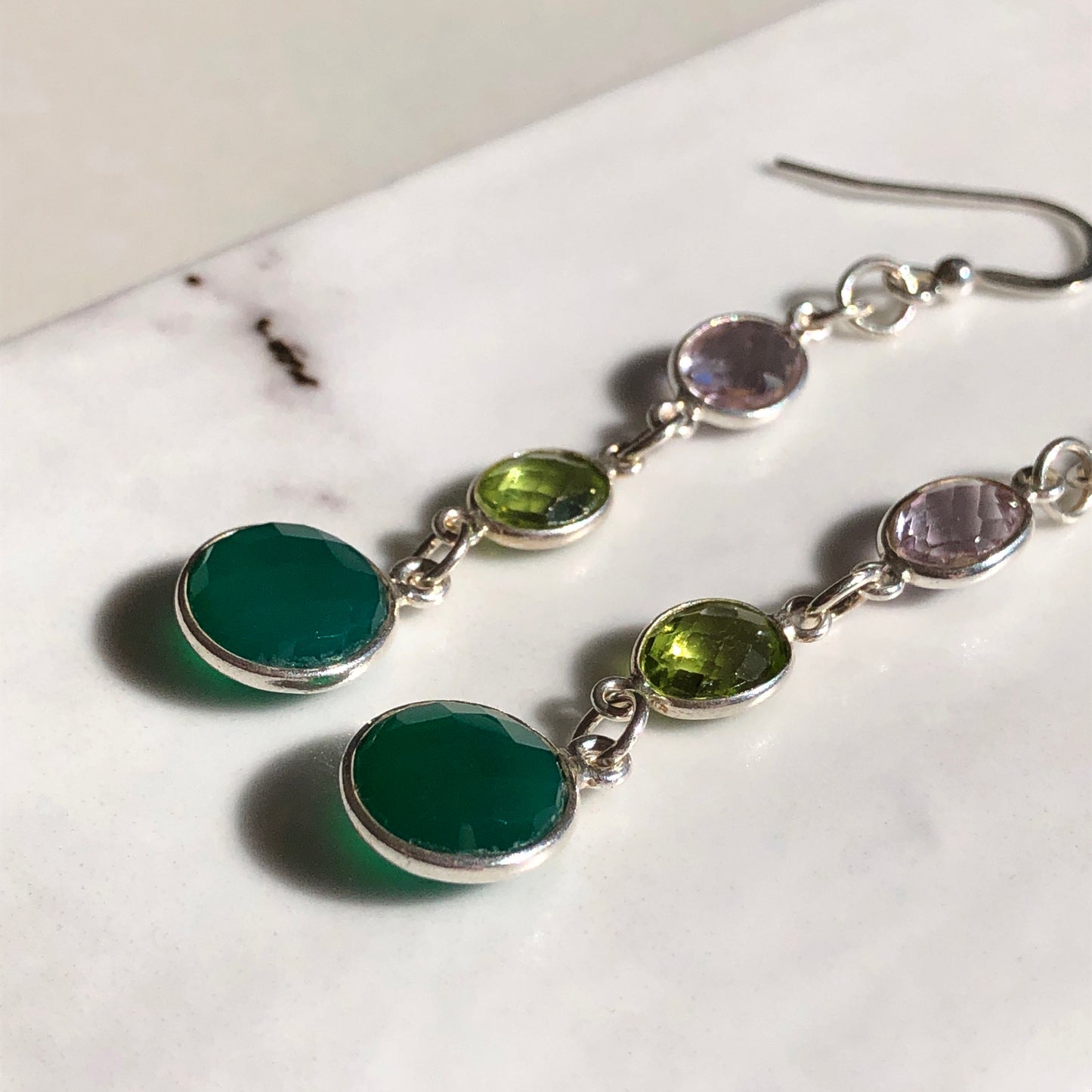 Gem Trio Earrings