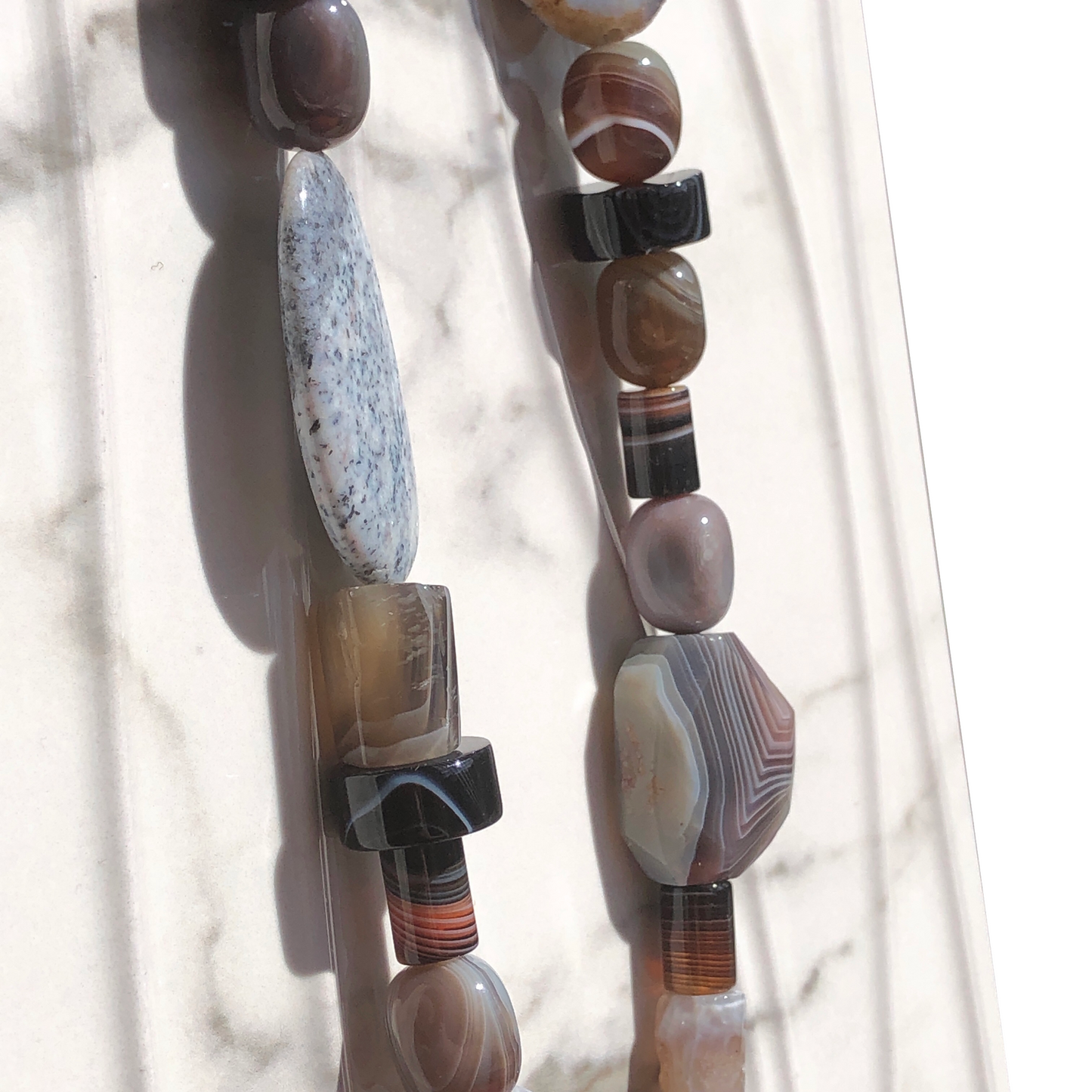 Mixed Agate Necklace