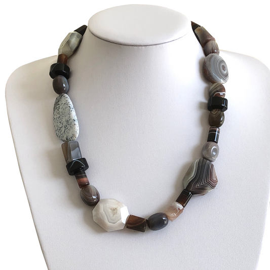 Mixed Agate Necklace