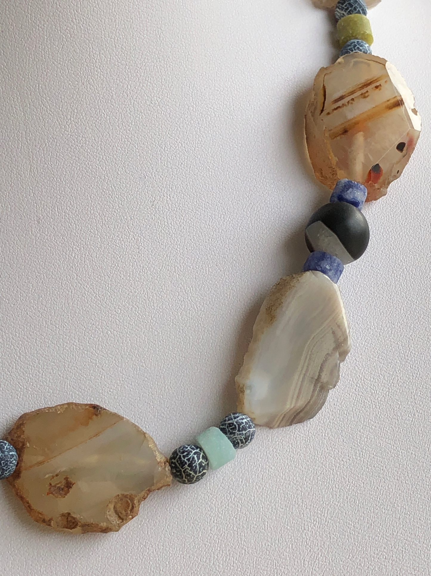 Mixed Natural Stone Necklace