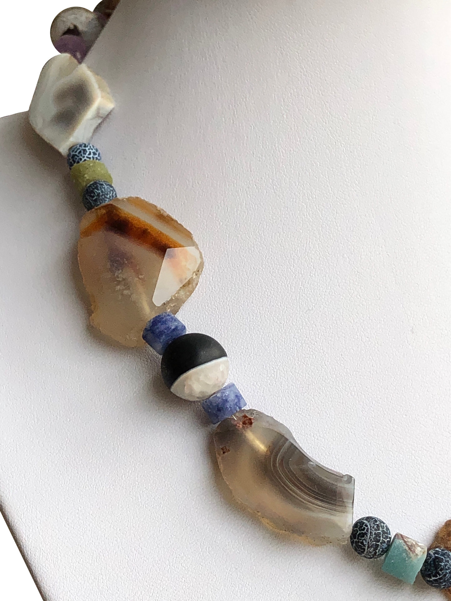 Mixed Natural Stone Necklace