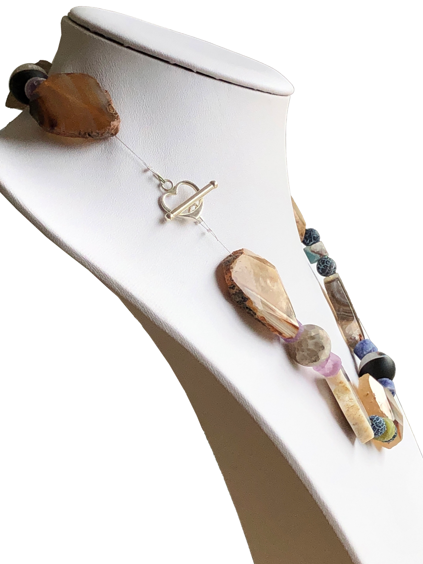 Mixed Natural Stone Necklace