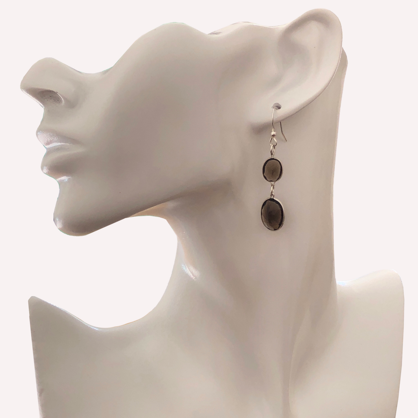 Natural Smoky Quartz Delight Earrings