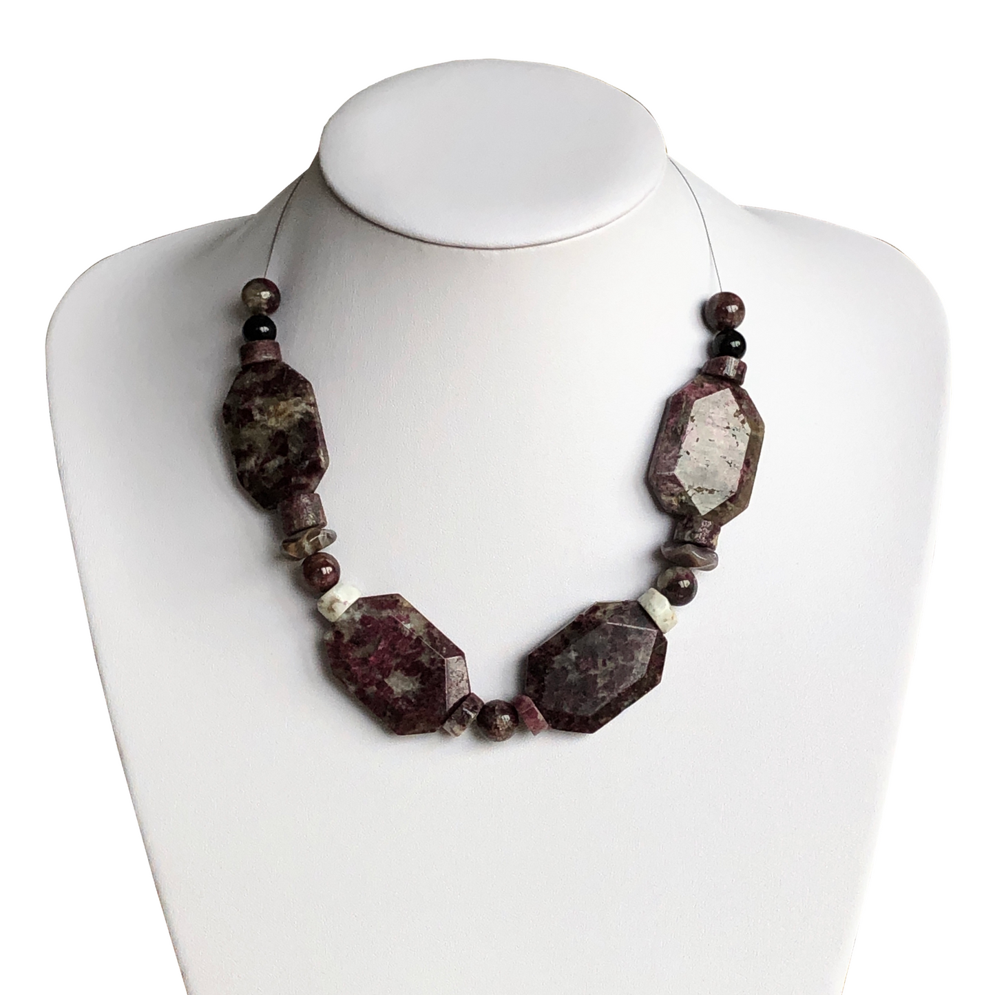 Pink Tourmaline Chunky Necklace